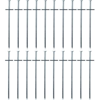 ŚLEDZIE DO NAMIOTU 23CM KPL. 20SZT METAL W WALIZCE REDCLIFFS