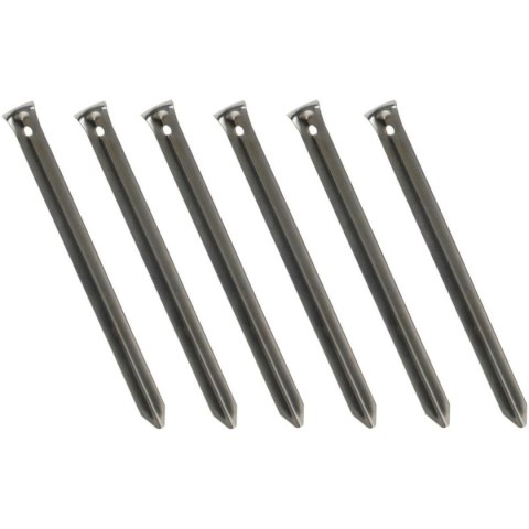 ŚLEDZIE DO NAMIOTU 23CM KPL.6SZT METAL