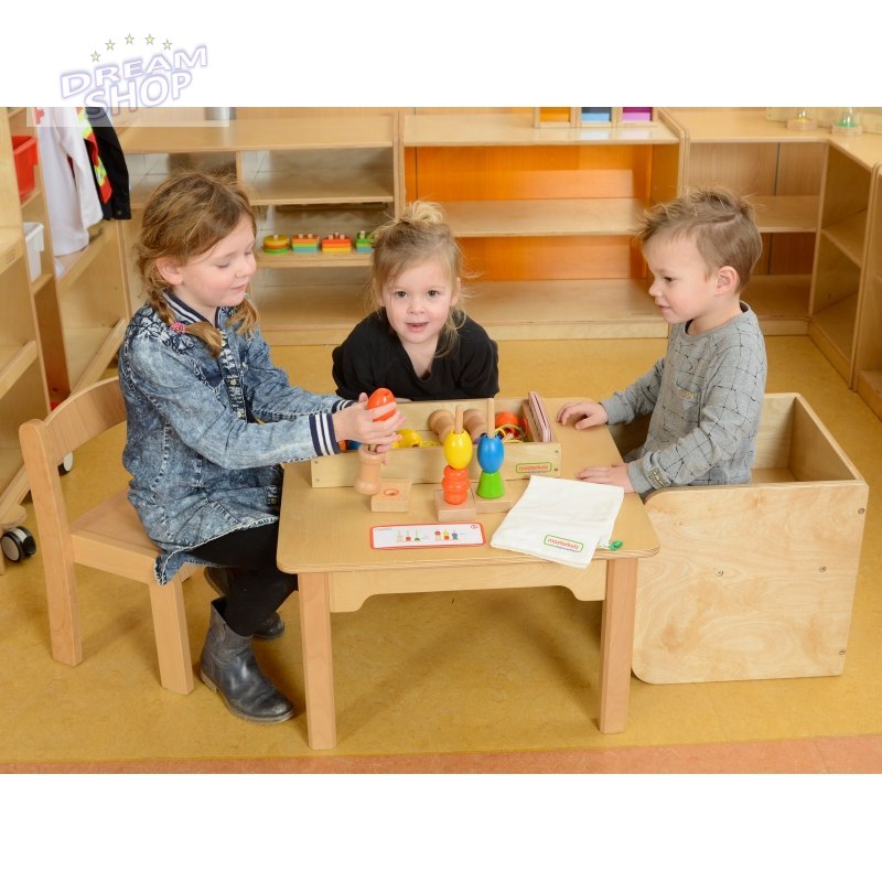 Duża Sznurowanka Kolorowa Drewniana Masterkidz Duża Sznurowanka Kolorowa Drewniana Masterkidz