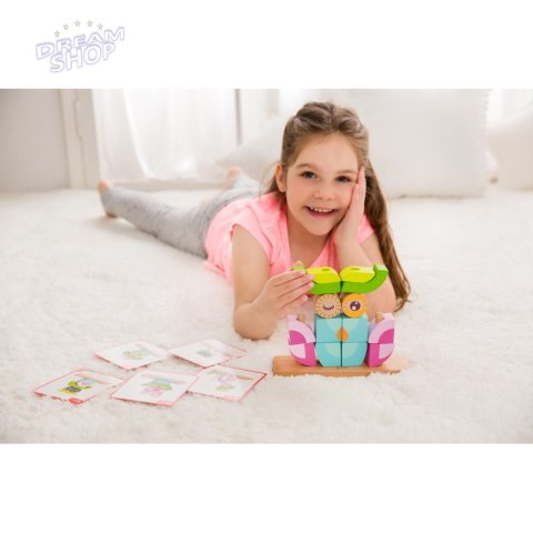 Kreatywne Drewniane Klocki Przestrzenne 3d Classic World Sowa Kreatywne Drewniane Klocki Przestrzenne 3d Classic World Sowa