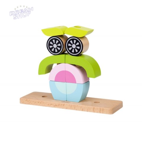 Kreatywne Drewniane Klocki Przestrzenne 3d Classic World Sowa Kreatywne Drewniane Klocki Przestrzenne 3d Classic World Sowa