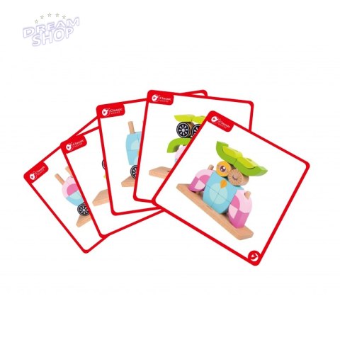 Kreatywne Drewniane Klocki Przestrzenne 3d Classic World Sowa Kreatywne Drewniane Klocki Przestrzenne 3d Classic World Sowa