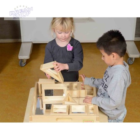 Lustrzane Klocki Konstrukcyjne Zestaw 31 Sztuk Masterkidz Lustrzane Klocki Konstrukcyjne Zestaw 31 Sztuk Masterkidz