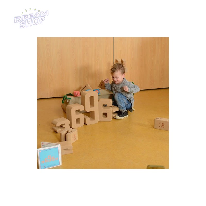 MASTERKIDZ Klocki Nauka Liczenia Zabawka Edukacyjna MASTERKIDZ Klocki Nauka Liczenia Zabawka Edukacyjna
