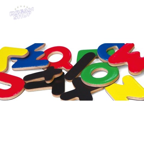 VIGA Drewniane Magnetyczne literki Magnes Uczymy się Pisać VIGA Drewniane Magnetyczne literki Magnes Uczymy się Pisać