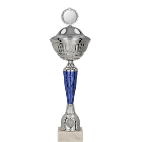 Puchar metalowy z przykrywką