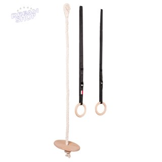 AKCESORIA DO ĆWICZEŃ W KOLORZE NATURALNEGO DREWNA BENCHK A204