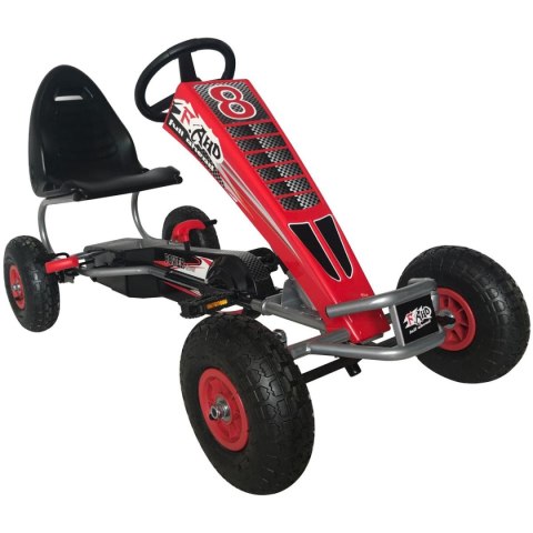 GOKART AUTO NA PEDAŁY ENERO 14 CZERWONY