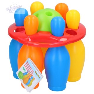 KRĘGLE OGRODOWE GIGANT WYSOKOŚĆ 18,5CM 8 ELEMENTÓW EDDY TOYS