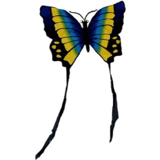 LATAWIEC MOTYL 88x78CM NIEBIESKO ŻÓŁTY ENERO TOYS