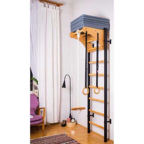 MATERAC GIMNASTYCZNY SKŁADANY SZARY 180CM BENCHK