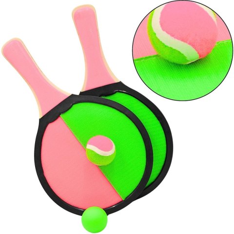 ZESTAW RAKIETEK 2W1 BEACH I CATCH BALL ENERO