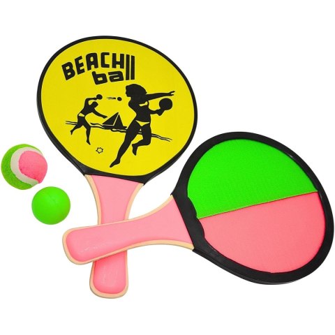 ZESTAW RAKIETEK 2W1 BEACH I CATCH BALL ENERO