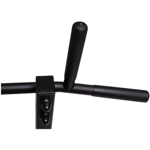 DRABINKA GIMNASTYCZNA DREWNIANO METALOWA Z DREWNIANYM DRĄŻKIEM I AKCESORIAMI BENCHK 221B A076