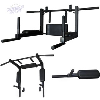 DRĄŻEK DO PODCIĄGANIA PORĘCZ DO ĆWICZEŃ 2W1 BENCHK D8