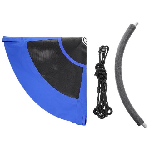 HUŚTAWKA OGRODOWA BOCIANIE GNIAZDO 100CM XXL NIEBIESKA