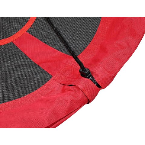 HUŚTAWKA OGRODOWA BOCIANIE GNIAZDO 110CM XXXL CZERWONA