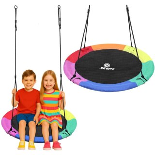 HUŚTAWKA OGRODOWA BOCIANIE GNIAZDO 110CM XXXL RAINBOW 6