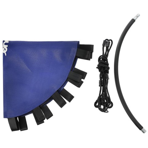 HUŚTAWKA OGRODOWA BOCIANIE GNIAZDO 120CM NIEBIESKA