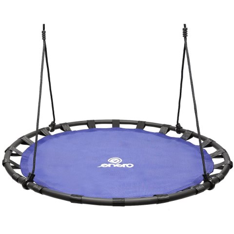 HUŚTAWKA OGRODOWA BOCIANIE GNIAZDO 120CM NIEBIESKA