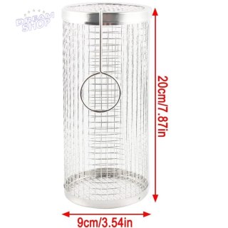 KOSZYK DO GRILLOWANIA WARZYW 9x9x20CM 2SZT