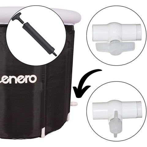 BASEN DO MORSOWANIA WANNA LODOWA 80x75CM 1068718