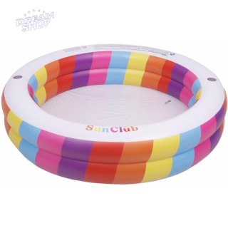 BASEN DZIECIĘCY 2- PIERŚCIENIOWY TĘCZA 187x42.5CM 51457