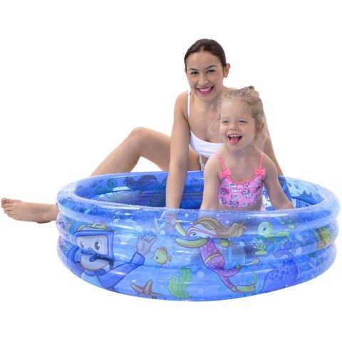 BASEN DZIECIĘCY 3- PIERŚCIENIOWY OCEAN 99x23CM 51031