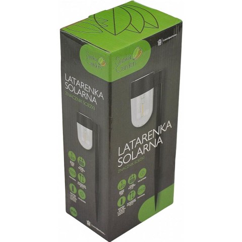 LAMPA SOLARNA WISZĄCY KLOSZ 47CM