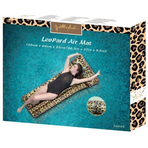 MATERAC DMUCHANY LEOPARD 169x69x25CM 33152