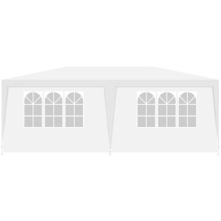 PAWILON NAMIOT OGRODOWY CATERINGOWY PE 6x3M + 6 ŚCIANEK BIAŁY