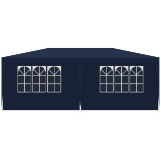 PAWILON NAMIOT OGRODOWY CATERINGOWY PE 6x3M + 6 ŚCIANEK GRANATOWY