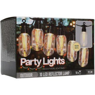 GIRLANDA OGRODOWA PARTY LIGHT 10LED EDISON
