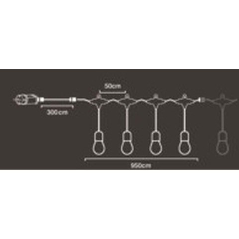 GIRLANDA OGRODOWA PARTY LIGHT 20LED