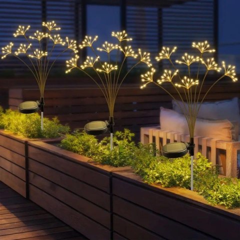 LAMPA SOLARNA DMUCHAWIEC DRZEWKO FAJERWERKI 72CM 60 LED