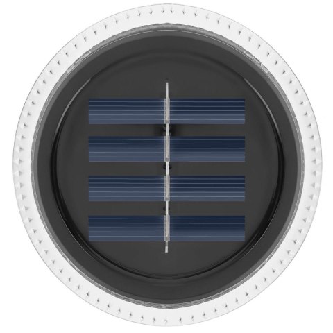 LAMPY SOLARNE DYSKOWE DO WBICIA W GRUNT LUB MONTAŻU NA ŚCIANIE 2SZT