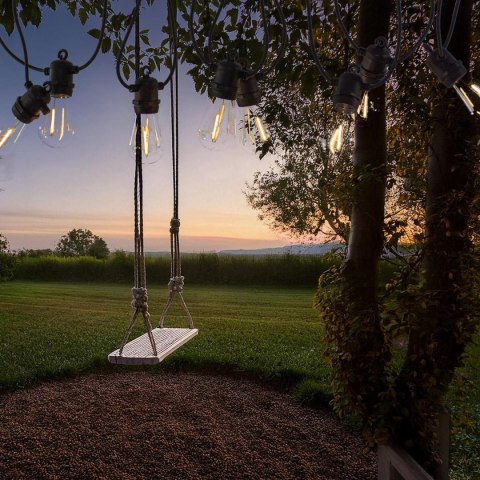 PARTY LIGHT GIRLANDA ZEWNĘTRZNA 10 ŻARÓWEK 10LED 8M 230V