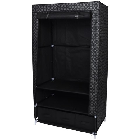 SZAFA TEKSTYLNA GARDEROBA 88x50x160CM ORNAMENT 45245