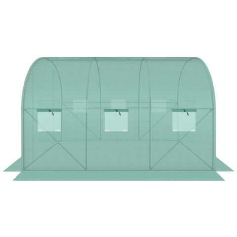 FOLIA POSZYCIE COVER NA TUNEL OGRODOWY SZKLARNIĘ 200x300x200CM ZIELONA