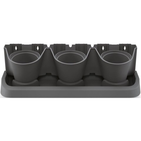 KWIETNIK OGRÓD WERTYKALNY STOJĄCY ANTRACYT