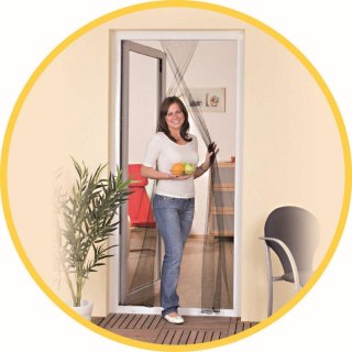 MOSKITIERA DRZWI 2X60X210 BIAŁA