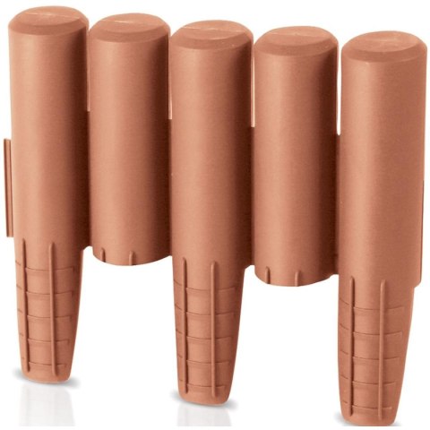 PALISADA OGRODOWA OBRZEŻE TRAWNIKOWE 270CM IPAL 5 TERAKOTA