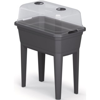 SZKLARNIA STOJĄCA ROZSADNIK RESPANA SET ECOLINE 59,6x36,8x75,3CM ANTRACYT