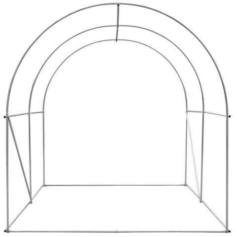 SZKLARNIA TUNEL OGRODOWY 200x200x200CM PE KONSTRUKCJA STAL ZIELONA