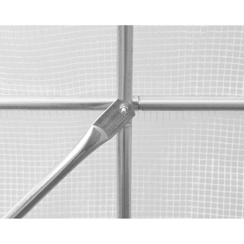 SZKLARNIA TUNEL OGRODOWY 200X300X200CM PE KONTRUKCJA STAL BIAŁA