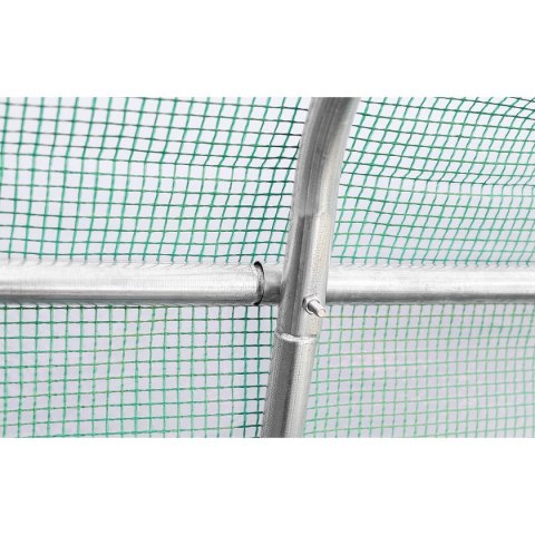 SZKLARNIA TUNEL OGRODOWY 300x600x200CM PE KONSTRUKCJA STAL ZIELONY