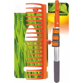 ZESTAW OGRODOWY GRABIE UNIWERSALNE PRO DRĄŻEK TELESKOPOWY