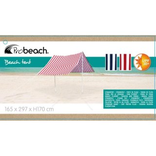 NAMIOT ZADASZENIE ŻAGIEL PRZECIWSŁONECZNY Z SŁUPKAMI 3X1,7M CZERWONY