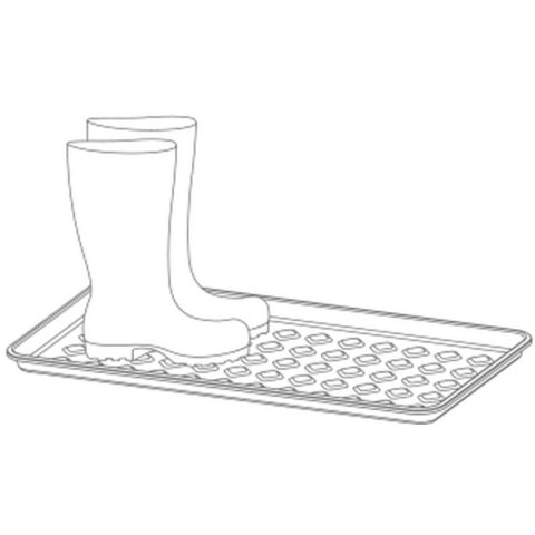 OCIEKACZ PODSTAWKA POD BUTY DRY PAD CZARNY PROSPERPLAST