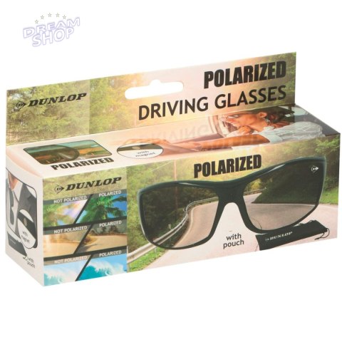 OKULARY Z POLARYZACJĄ 130MM POKROWIEC DUNLOP